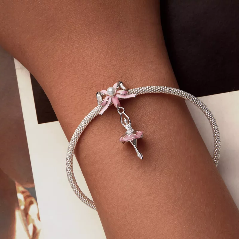 (imagen para) Cuentas de bailarina estilo PANDORA - SCC2760 - Ver 6