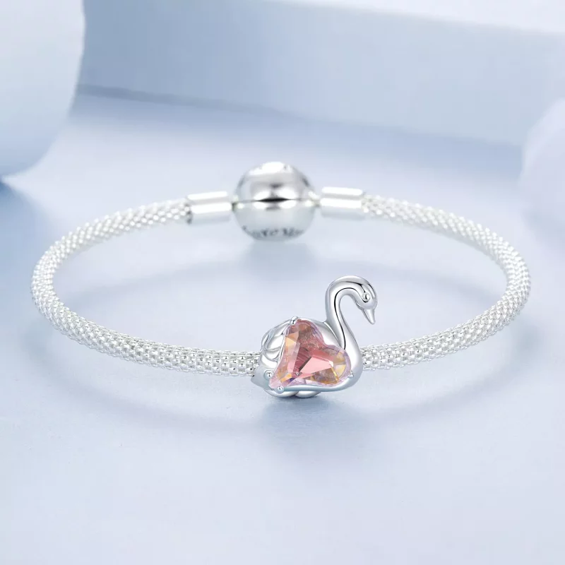 (imagen para) Cuentas de cisne estilo PANDORA - BSC980 - Ver 5