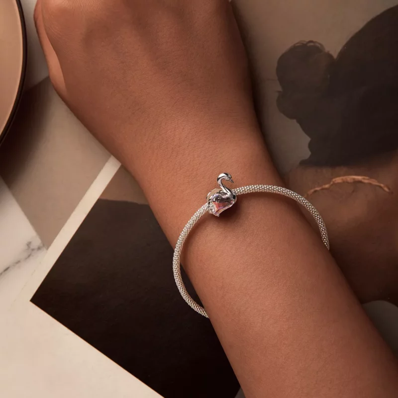 (imagen para) Cuentas de cisne estilo PANDORA - BSC980 - Ver 6