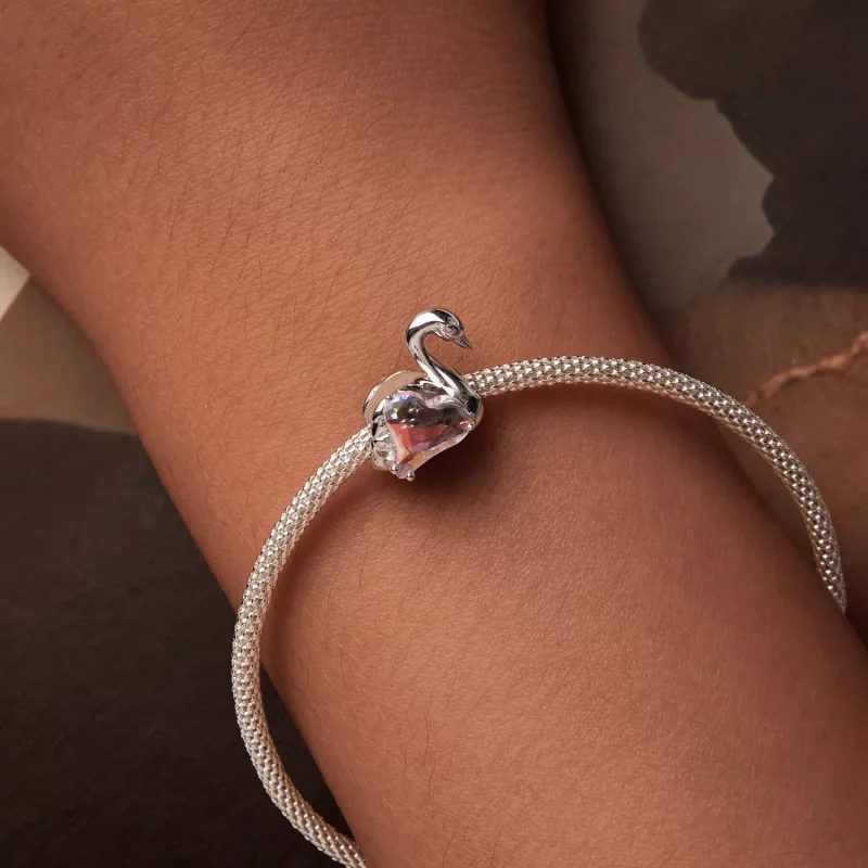(imagen para) Cuentas de cisne estilo PANDORA - BSC980 - Ver 7