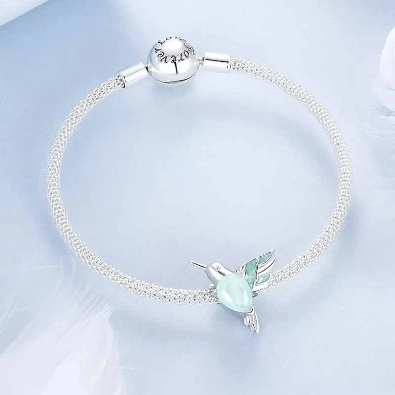 (imagen para) Cuentas de colibrí estilo PANDORA - BSC981 - Ver 5