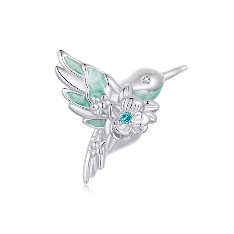 (imagen para) Cuentas de colibrí estilo PANDORA - BSC981 - Ver 8