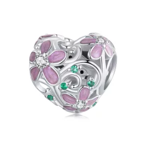 Cuentas de enredadera con flores estilo PANDORA - SCC2739 (imagen para) Cuentas de enredadera con flores estilo PANDORA - SCC2739