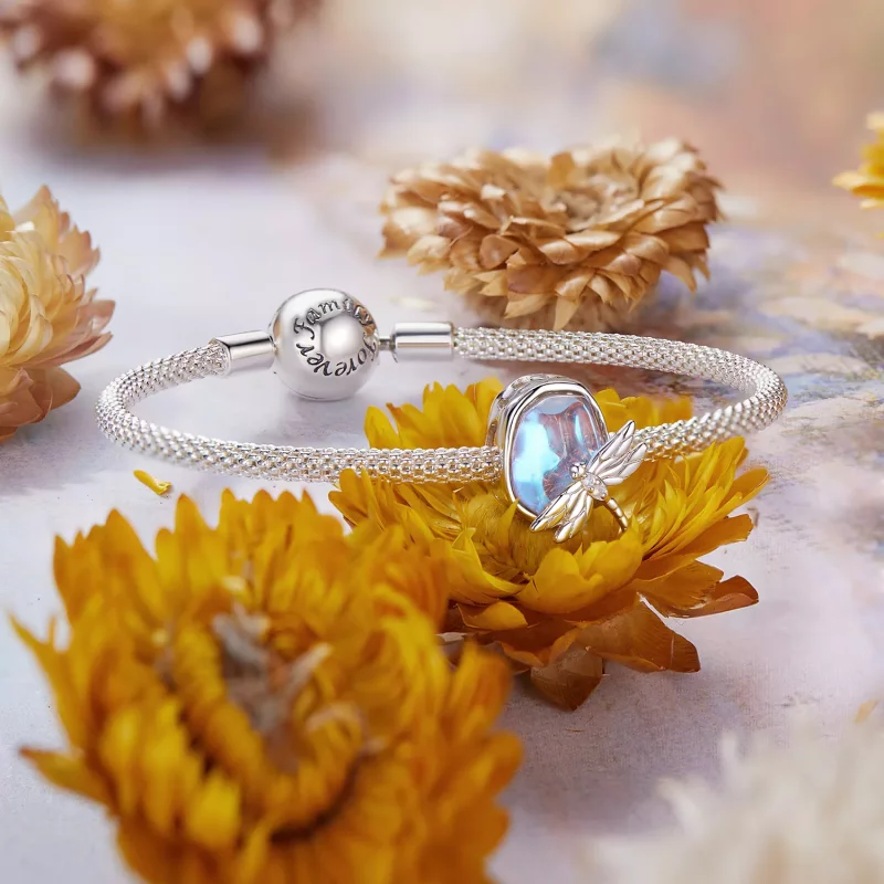 (imagen para) Cuentas de libélula Monet estilo PANDORA - BSC987 - Ver 5