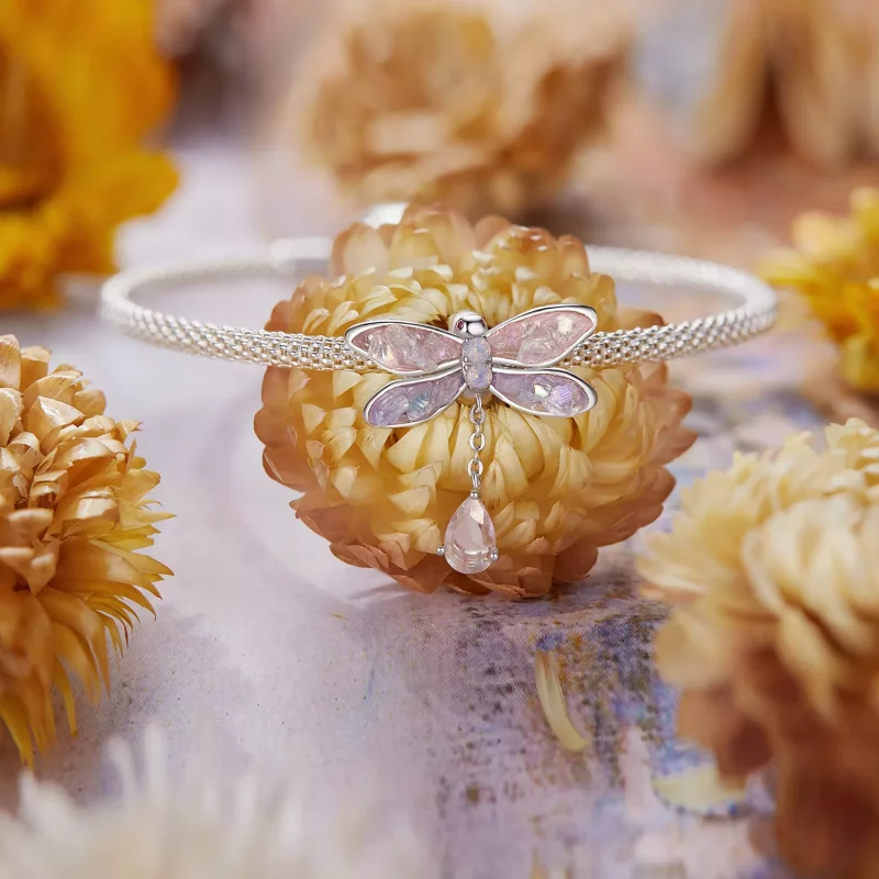 (imagen para) Cuentas de libélula Monet estilo PANDORA - BSC989 - Ver 3
