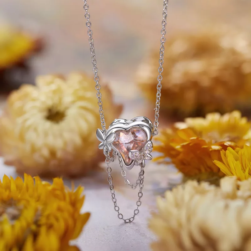 (imagen para) Cuentas de mariposa Monet estilo PANDORA - BSC986 - Ver 5