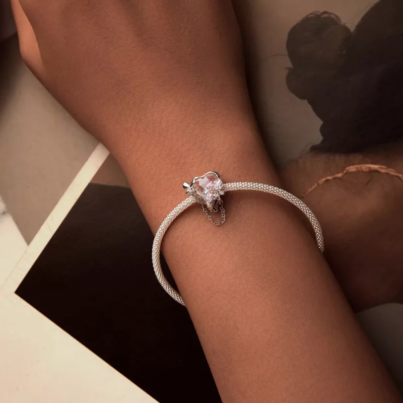 (imagen para) Cuentas de mariposa Monet estilo PANDORA - BSC986 - Ver 6