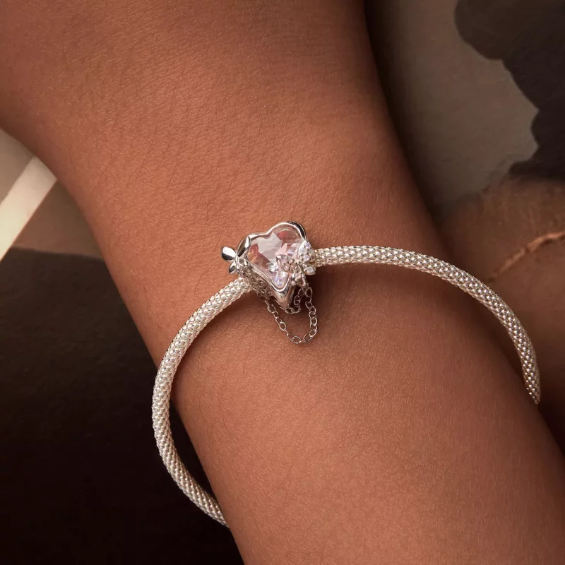 (imagen para) Cuentas de mariposa Monet estilo PANDORA - BSC986 - Ver 7