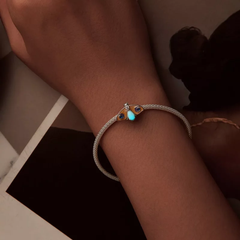 (imagen para) Mariposa voladora luminosa estilo PANDORA - SCC2733 - Ver 4