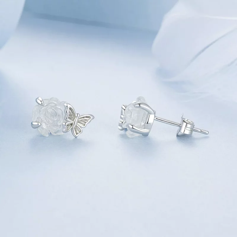 (imagen para) PANDORA Estilo Cristal Rosa - BSE978 - Ver 5