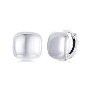 (imagen para) Pendientes cuadrados estilo PANDORA - BSE973