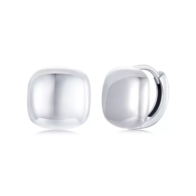 (imagen para) Pendientes cuadrados estilo PANDORA - BSE973