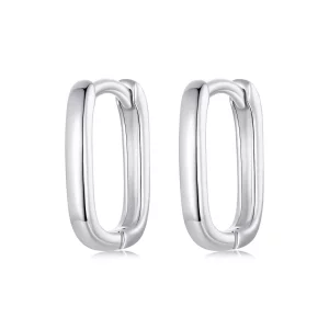 Pendientes cuadrados estilo PANDORA - SCE1735 (imagen para) Pendientes cuadrados estilo PANDORA - SCE1735