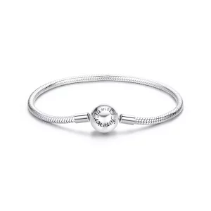 (imagen para) Pulsera básica con hueso de serpiente Forever Love de estilo PANDORA - SCB272