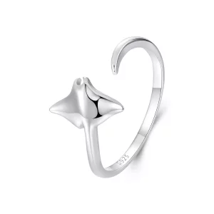 Anillo abierto estilo manta raya PANDORA - SCR1037-E (imagen para) Anillo abierto estilo manta raya PANDORA - SCR1037-E