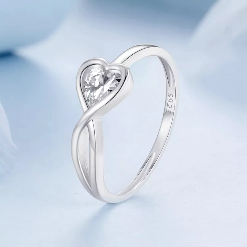 (imagen para) Anillo de amor infinito estilo PANDORA - BSR550 - Ver 2