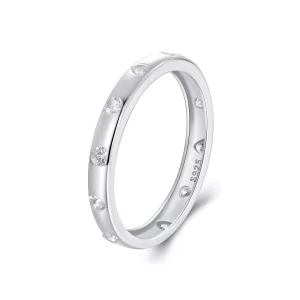 (imagen para) Anillo de bucle infinito con estilo PANDORA Love - BSR561