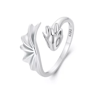 Anillo de dragón estilo PANDORA - SCR1017-E (imagen para) Anillo de dragón estilo PANDORA - SCR1017-E