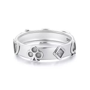 (imagen para) Anillo de póquer estilo PANDORA - SCR1036