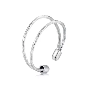 (imagen para) Anillo doble sencillo estilo PANDORA - SCR1026-E