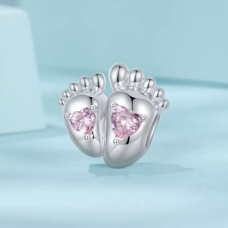 (imagen para) Charm con marca de amor estilo PANDORA - SCC2799 - Ver 2