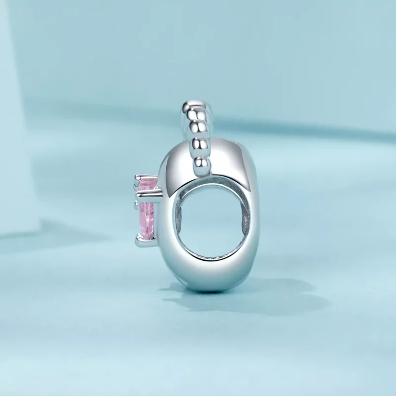 (imagen para) Charm con marca de amor estilo PANDORA - SCC2799 - Ver 3