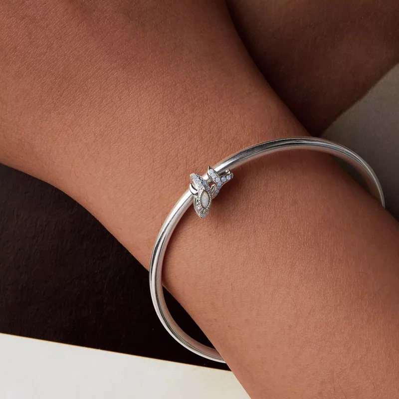 (imagen para) Charm de ballena azul estilo PANDORA - BSC1015 - Ver 7