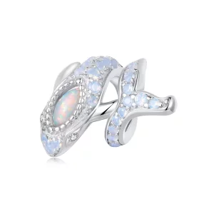 Charm de ballena azul estilo PANDORA - BSC1015 (imagen para) Charm de ballena azul estilo PANDORA - BSC1015