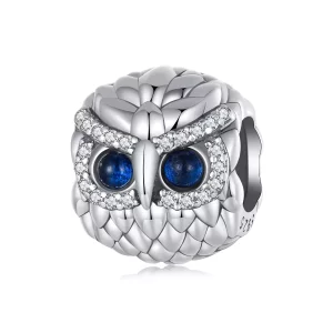 Charm de búho estilo PANDORA - SCC2814 (imagen para) Charm de búho estilo PANDORA - SCC2814