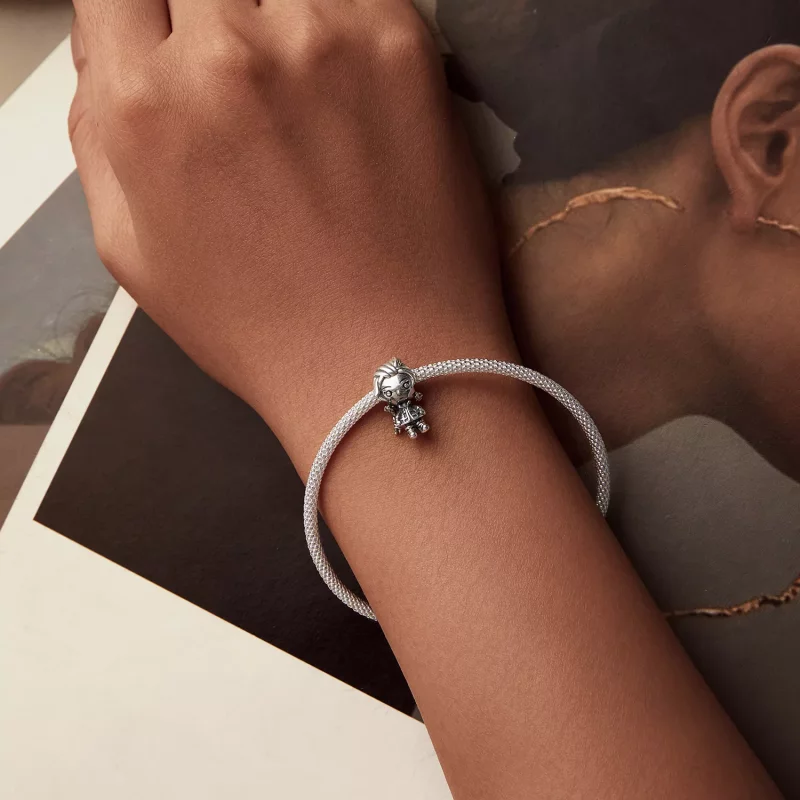 (imagen para) Charm de chica punk estilo PANDORA - SCC2793 - Ver 6