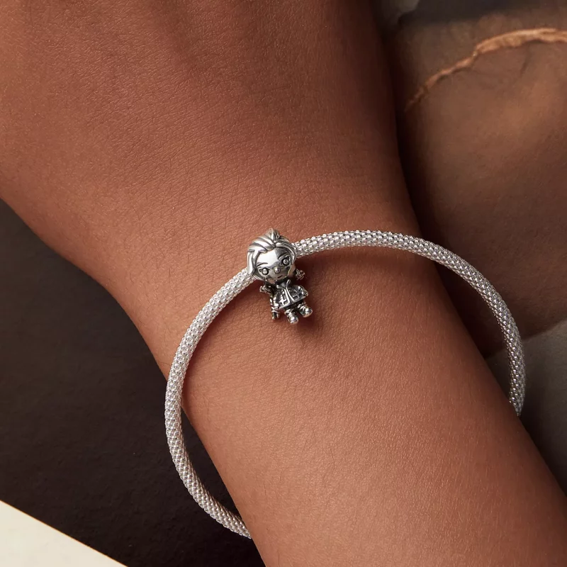 (imagen para) Charm de chica punk estilo PANDORA - SCC2793 - Ver 7