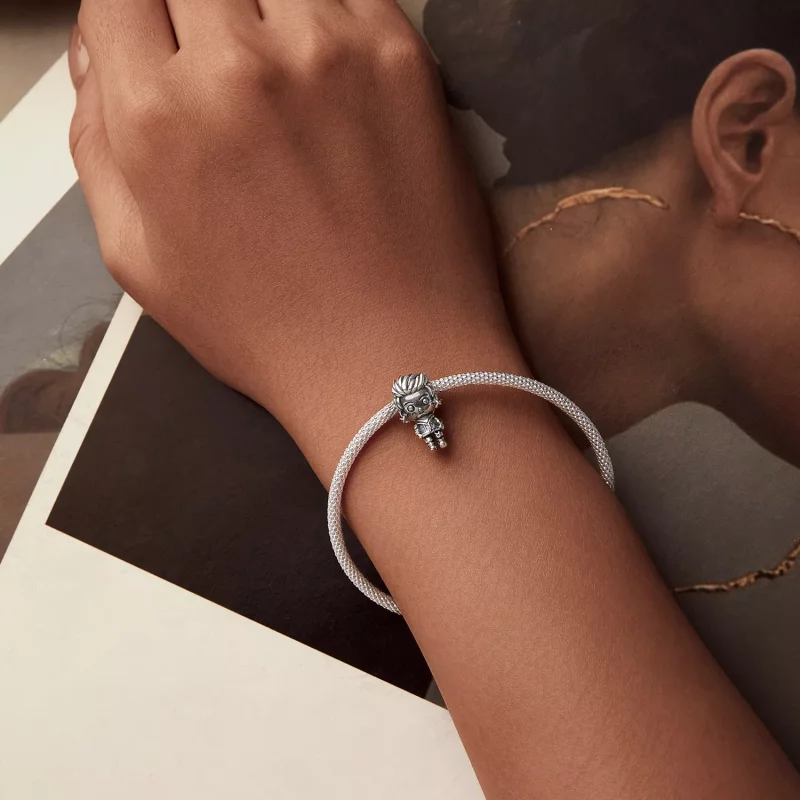 (imagen para) Charm de chico punk estilo PANDORA - SCC2792 - Ver 6
