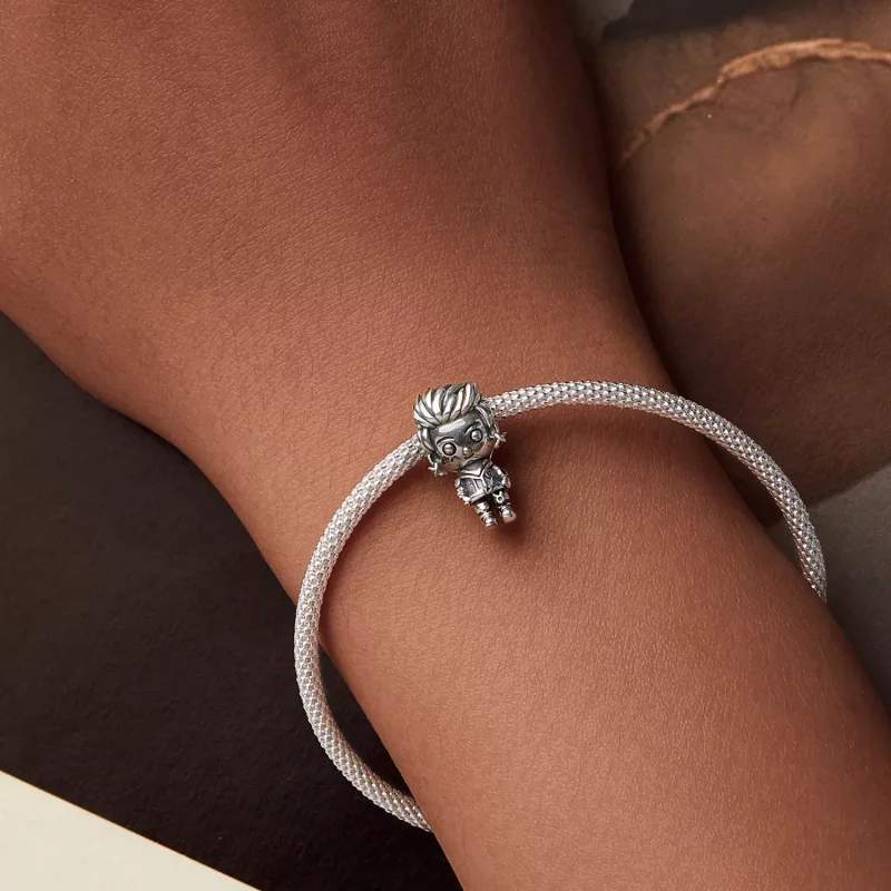 (imagen para) Charm de chico punk estilo PANDORA - SCC2792 - Ver 7