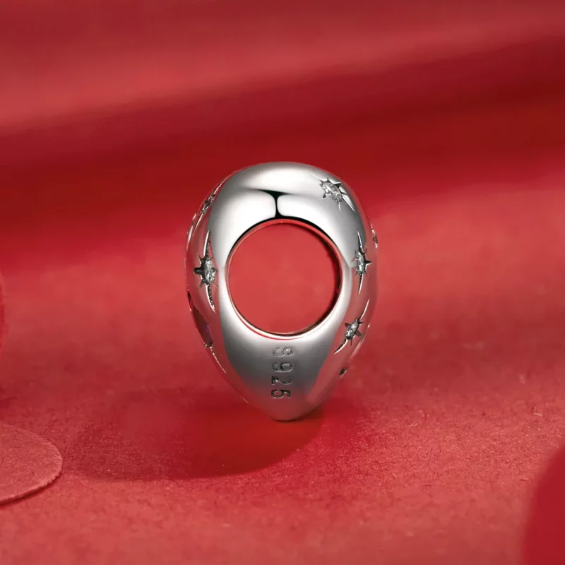 (imagen para) Charm de corazón en forma de rompecabezas estilo PANDORA - SCC2775 - Ver 3