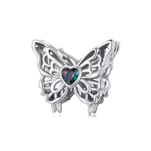 Charm de danza de mariposa estilo PANDORA - SCC2819 (imagen para) Charm de danza de mariposa estilo PANDORA - SCC2819