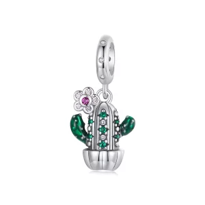 (imagen para) Charm de flor de cactus estilo PANDORA - SCC2831