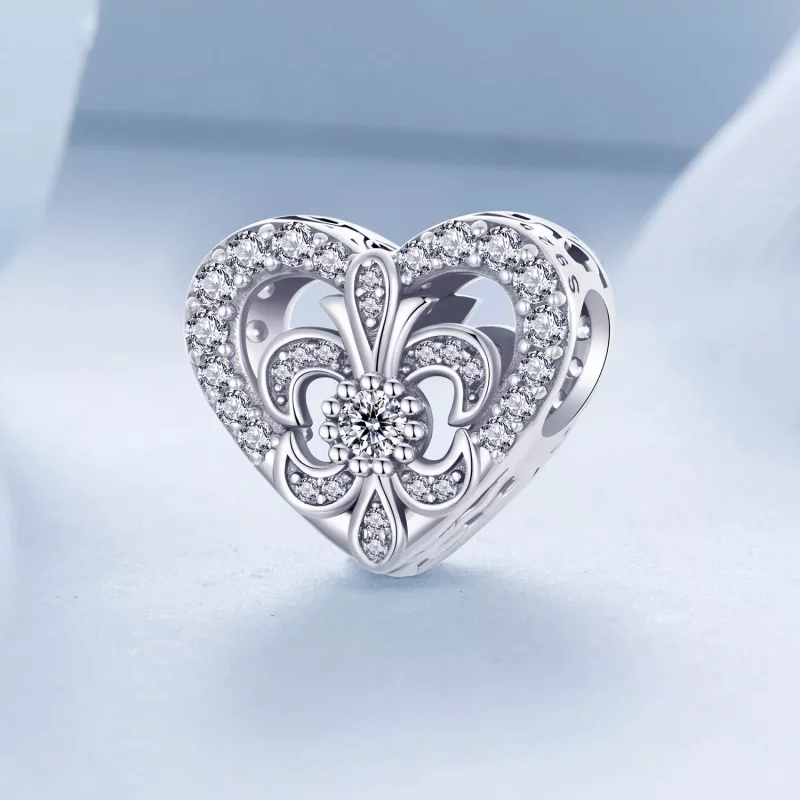 (imagen para) Charm de iris vintage estilo PANDORA - BSC1022 - Ver 2