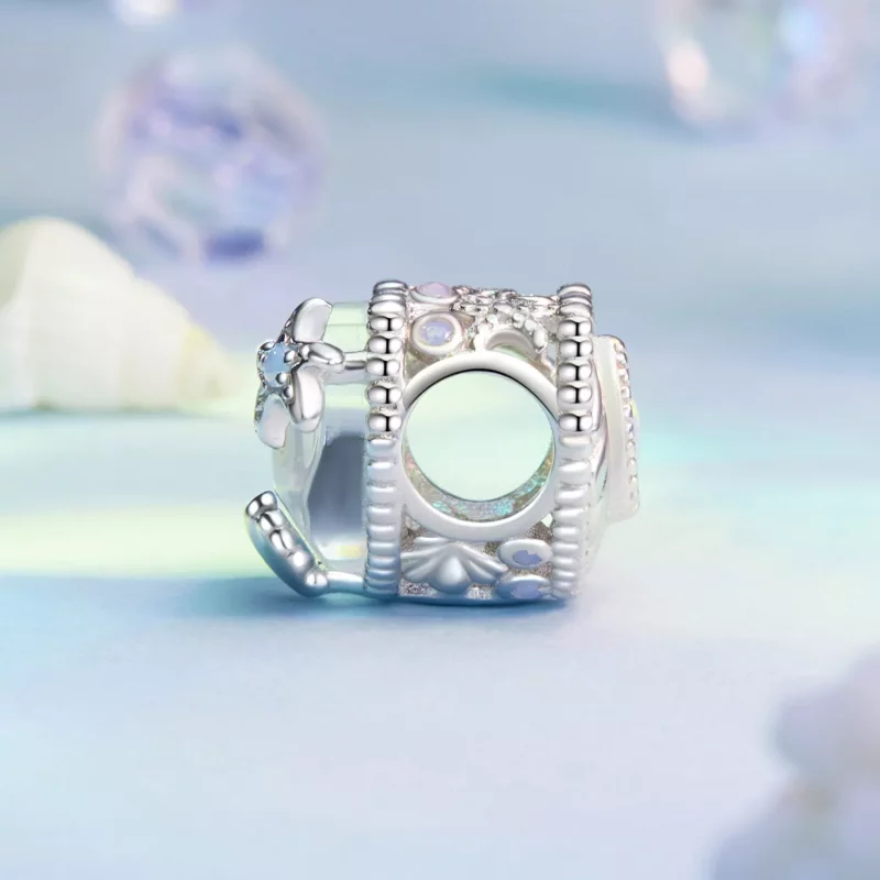 (imagen para) Charm de océano de fantasía estilo PANDORA - BSC1016 - Ver 3