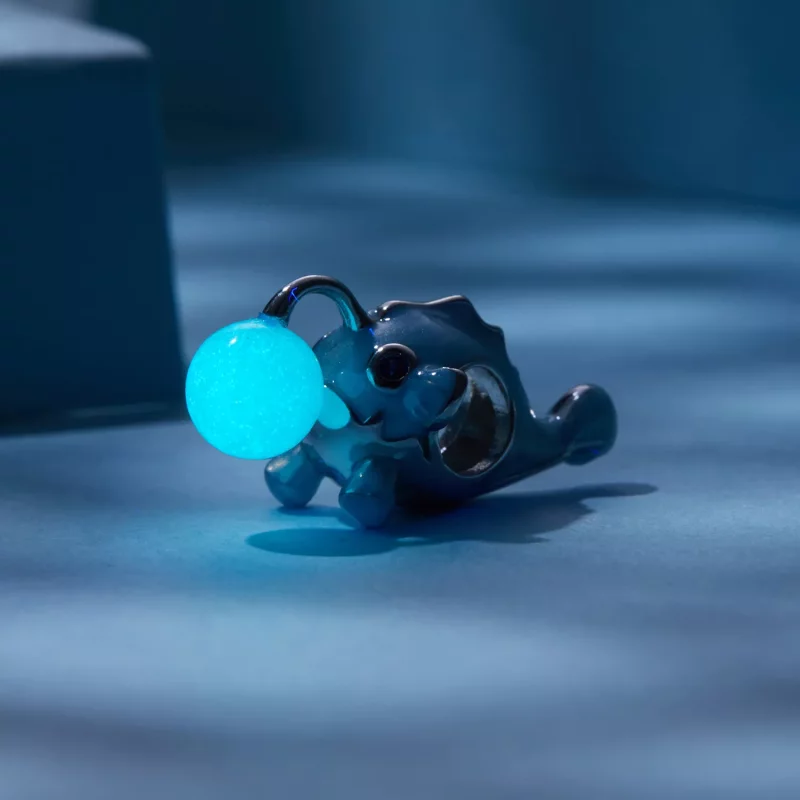 (imagen para) Charm de pez linterna luminosa estilo PANDORA - SCC2795 - Ver 4