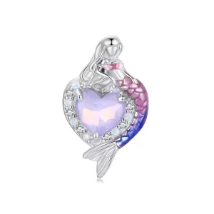 (imagen para) Charm de sirena estilo PANDORA - SCC2769