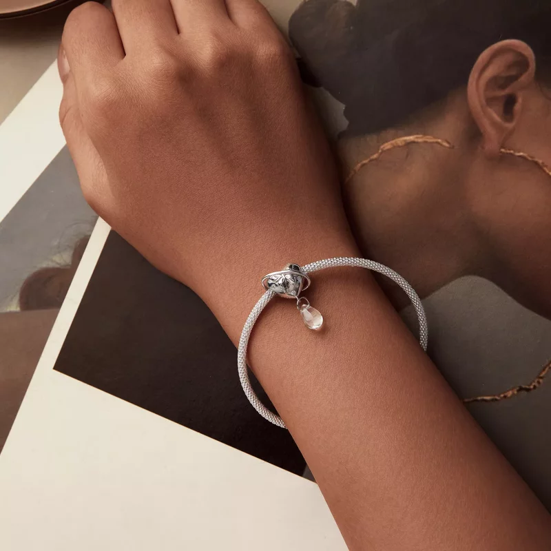 (imagen para) Charm estilo PANDORA Planeta mariposa - SCC2787 - Ver 6