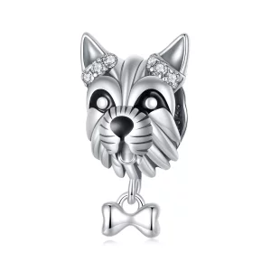 Charm Schnauzer estilo PANDORA - SCC2812 (imagen para) Charm Schnauzer estilo PANDORA - SCC2812