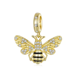 (imagen para) Colgante de abeja estilo PANDORA - BSC1035