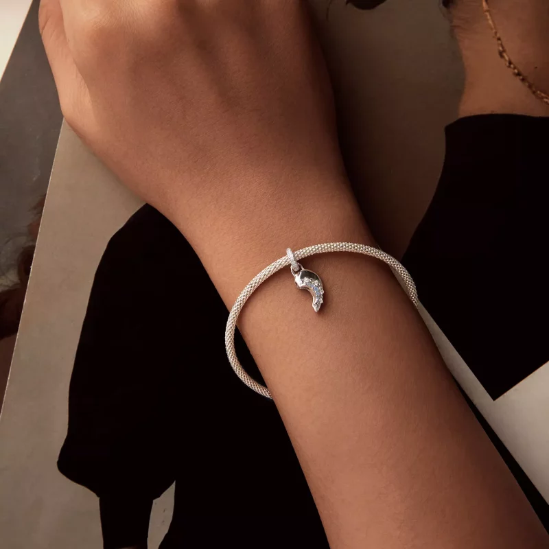 (imagen para) Colgante de amor con sol y luna estilo PANDORA - BSC1034 - Ver 3