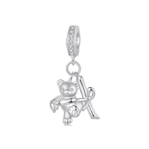 (imagen para) Colgante de oso de graduación estilo PANDORA - SCC2837