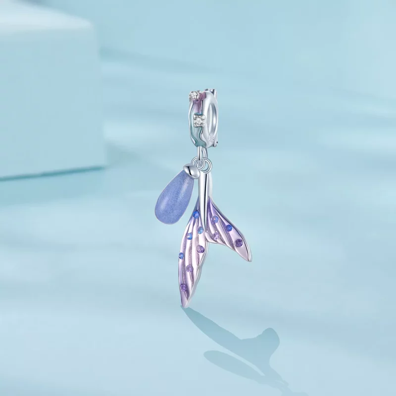 (imagen para) Colgante de sirena luminosa estilo PANDORA - SCC2800 - Ver 2