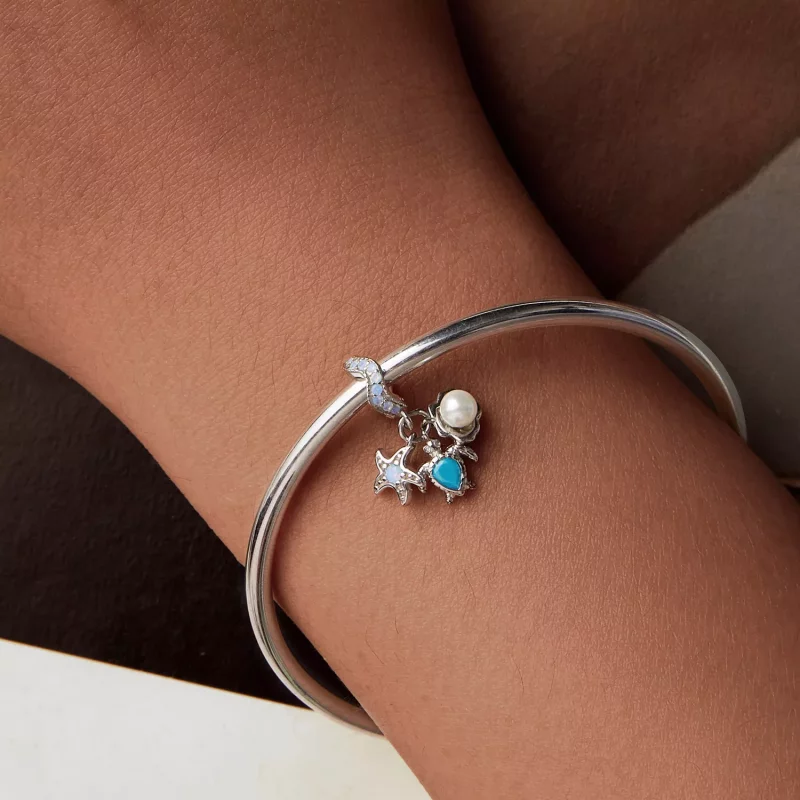 (imagen para) Colgante estilo PANDORA Océano Azul - BSC992 - Ver 6