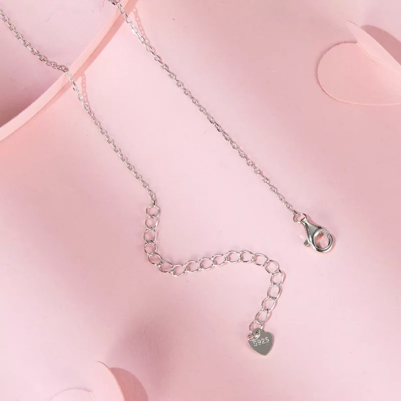 (imagen para) Collar de amor infinito estilo PANDORA - BSN386 - Ver 4