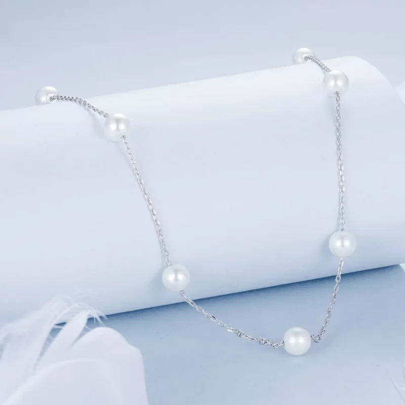 (imagen para) Collar de gypsophila estilo PANDORA - BSN389 - Ver 2