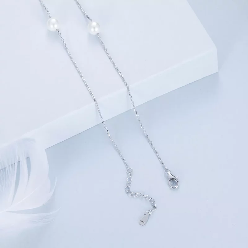 (imagen para) Collar de gypsophila estilo PANDORA - BSN389 - Ver 5